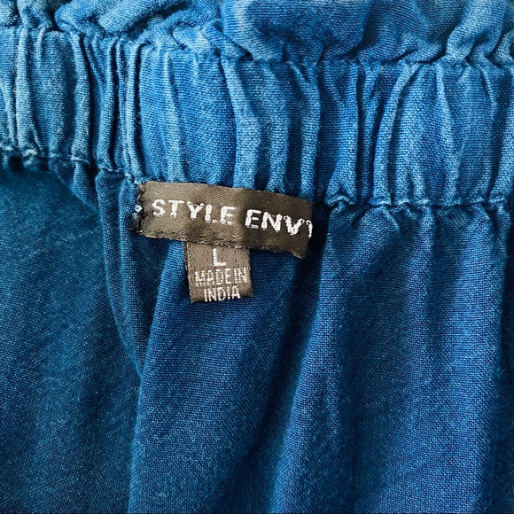 Off the Shoulder Jean Dress by Style Envy Size L - Picture 6 of 9